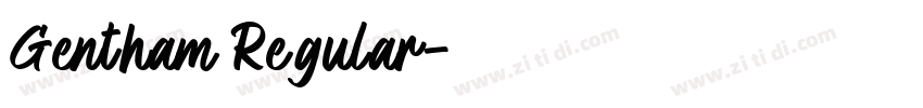 Gentham Regular字体转换 Gentham Regular字体转换